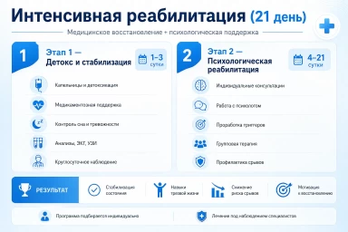 Реабилитация за 21 день в Алексине